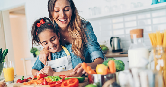 Cooking with Mom